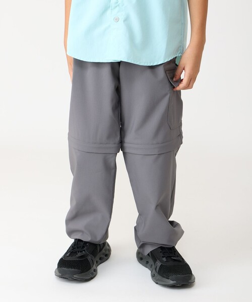 Columbia（コロンビア）の「Columbia/ キッズアイテム/ シルバーリッジユーティリティコンバーチブルパンツ /コロンビア（その他パンツ・キッズ・グレー/ブラック/ベージュ/グリーン・S/M/XS/XXS/L）」の3枚目の写真