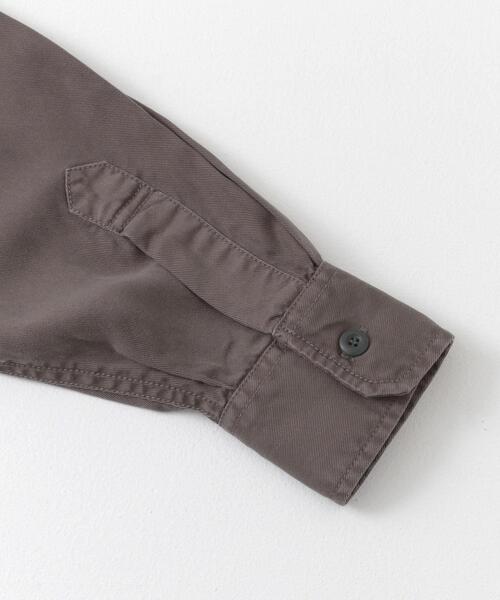 ITEMS URBANRESEARCH(アイテムズ アーバンリサーチ)の「リヨセルポケットシャツ(シャツ/ブラウス・レディース・チャコールグレー/ホワイト系その他/カーキ・FREE)」の18枚目の写真