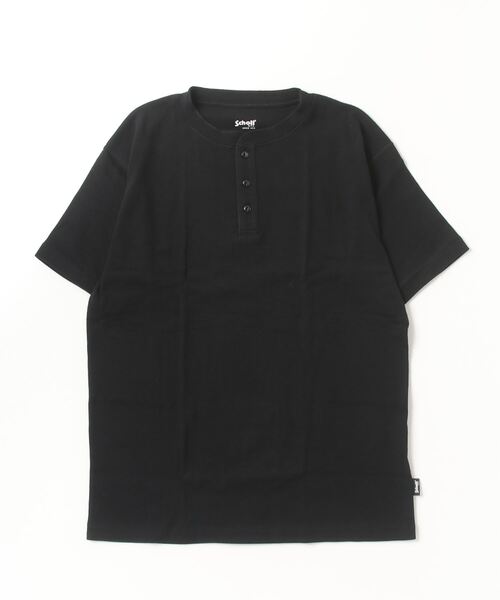 Schott ショット 2パック ヘンリーネック 半袖Tシャツ 2枚セット Schott/ショット/2PACK HENLEY NECK T-SHIRT/2パック ヘンリー