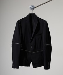 REGIEVO（レジエボ）の「Tailored jacket with zipper / ファスナー付きテーラードジャケット unisex（テーラードジャケット）」