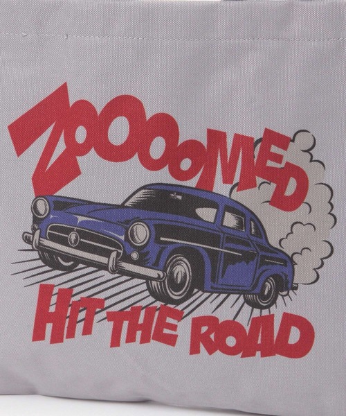 FOUND GOOD（ファウンドグッド）の「K/CARレッスントート（トートバッグ・キッズ・ベージュ/グレー系5・FREE）」の9枚目の写真