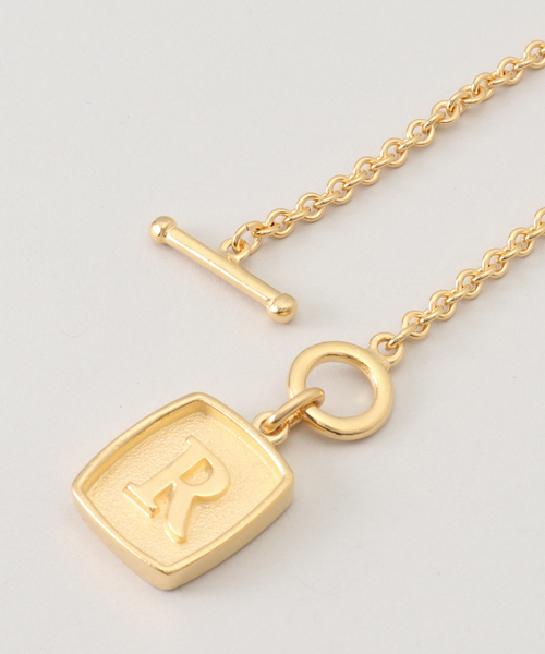 BEN AMUN（ベンアムン）の「【BEN-AMUN/ベンアムン】 Rネックレス（ネックレス・レディース・ゴールド・FREE）」の2枚目の写真