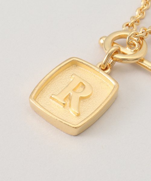 BEN AMUN（ベンアムン）の「【BEN-AMUN/ベンアムン】 Rネックレス（ネックレス・レディース・ゴールド・FREE）」の4枚目の写真