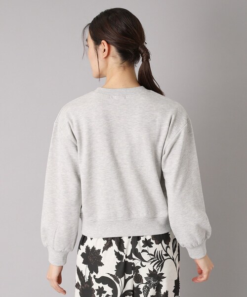 DRESSTERIOR（ドレステリア）の「【洗える/ショート丈】メイソンスタッズロゴ裏毛プルオーバー（スウェット・レディース・ライトグレー/アイボリー/ダークグレー・34/36/38）」の15枚目の写真