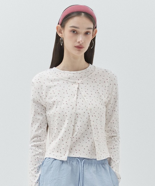 カーディガン KIRSH PLAIN ROUND NECK SLIM CARDIGAN キルシー プレーン ラウンド ネック スリム カーディガン レ KIRSH PLAIN ROUND NECK SLIM CARDIGAN キルシー プレーン