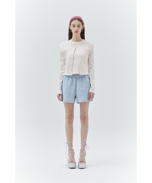 カーディガン KIRSH PLAIN ROUND NECK SLIM CARDIGAN キルシー プレーン ラウンド ネック スリム カーディガン レ KIRSH PLAIN ROUND NECK SLIM CARDIGAN キルシー プレーン