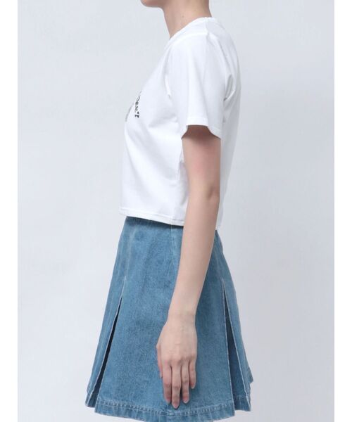 CALNAMUR(カルナムール)の「アソートプリントTシャツ(Tシャツ/カットソー・レディース・ネイビー/ホワイト/オフホワイト/グレー・FREE)」の12枚目の写真