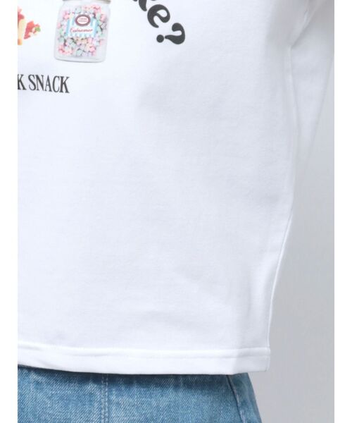 CALNAMUR(カルナムール)の「アソートプリントTシャツ(Tシャツ/カットソー・レディース・ネイビー/ホワイト/オフホワイト/グレー・FREE)」の16枚目の写真