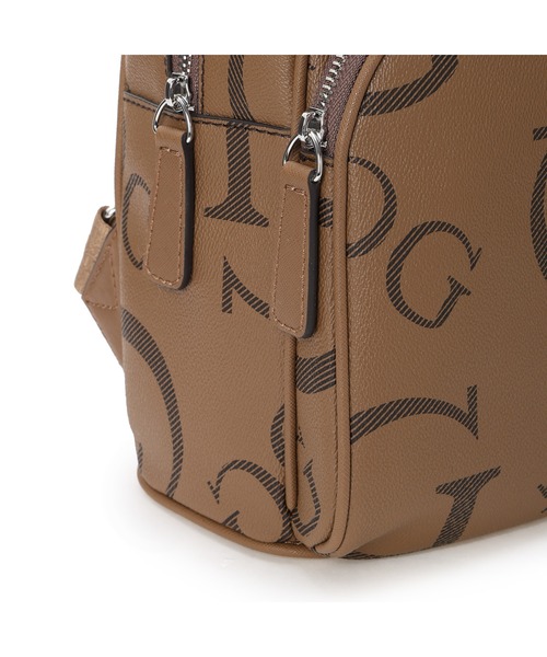 Guess（ゲス）の「HOLEMAN Backpack バックパック リュック（バックパック/リュック・レディース・ブラウン/ホワイト・ONE SIZE）」の10枚目の写真