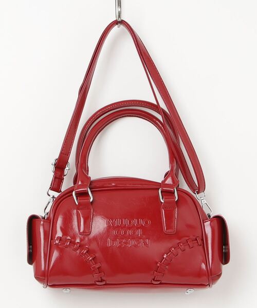 gossip!ロサンゼルス(ゴシップロサンゼルス)の「Y2K マルチポケットショルダーバッグ2WAY(ショルダーバッグ・レディース・ワイン・FREE)」の16枚目の写真