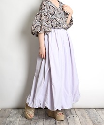 バルーンロングスカート