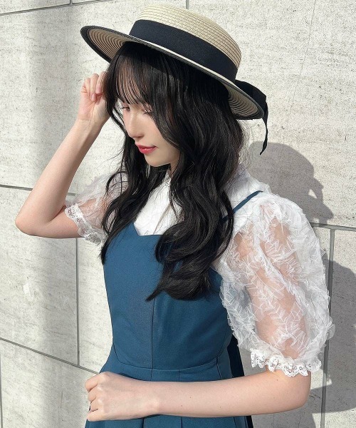 an another angelus（アンアナザーアンジェラス）の「バックカッティングキャミワンピース（ワンピース・レディース・トップグレー/ブルーグリーン/ネイビー/ライトグリーン/レッド/ブラウン・FREE）」の14枚目の写真