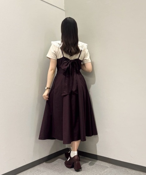 バックカッティングキャミワンピース/an another angelus バックカッティングキャミワンピース/an another angelus