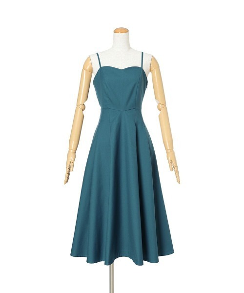 an another angelus（アンアナザーアンジェラス）の「バックカッティングキャミワンピース（ワンピース・レディース・トップグレー/ブルーグリーン/ネイビー/ライトグリーン/レッド/ブラウン・FREE）」の21枚目の写真