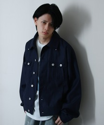 NILWAY | スタッズデザイン ショート丈 コンパクトジャケット(ブルゾン)