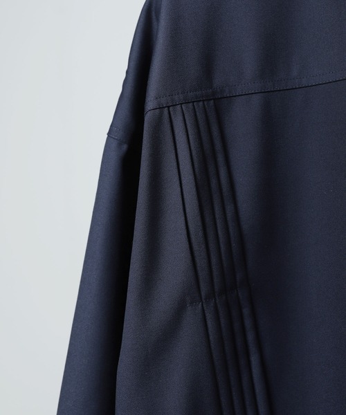 NILWAY（ニルウェイ）の「スタッズデザイン ショート丈 コンパクトジャケット（ブルゾン・メンズ・ブラック/ネイビー/ライトグレー・MEDIUM/LARGE）」の6枚目の写真