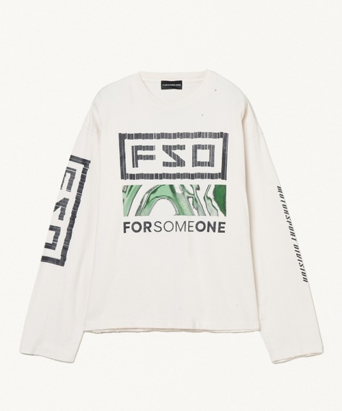 FORSOMEONE（フォーサムワン）の「FORSOMEONE LOGO BIG TEE（T