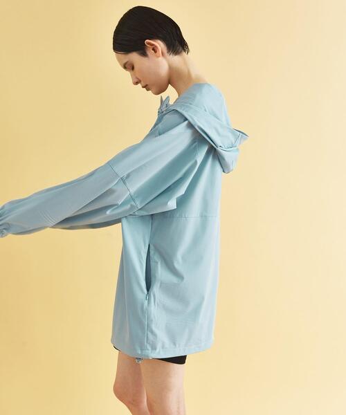 URBAN RESEARCH（アーバンリサーチ）の「『UVカット』Swim URBAN RESEARCH　スイムアノラックパーカー（水着・レディース・ネイビー/ホワイト/ライトブルー・FREE）」の22枚目の写真