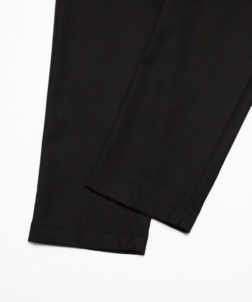 VANQUISH(ヴァンキッシュ)の「VANQUISH / ヴァンキッシュ T/R ストレッチ スラックスパンツ(スラックス・メンズ・ブラック/ライトブラウン/グレー・M/L)」の8枚目の写真