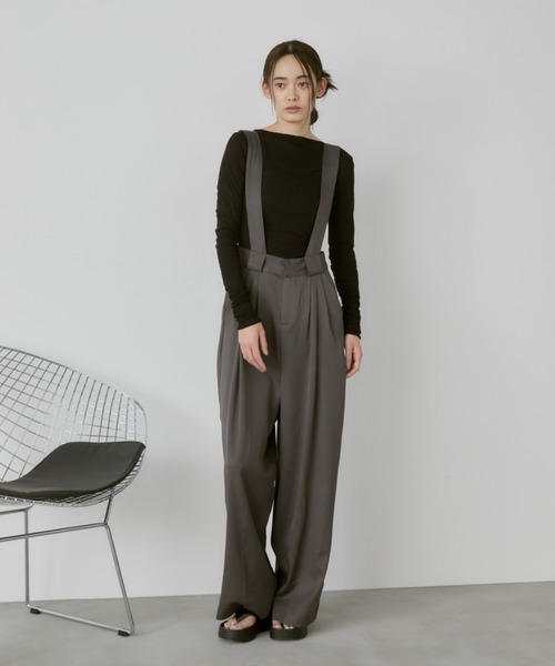 duei(デュイ)の「シアーロングスリーブUネックカットソー(Tシャツ/カットソー・レディース・ブラック/ホワイト・FREE)」の12枚目の写真