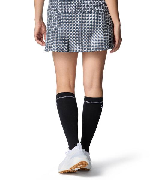 UNDER ARMOUR(アンダーアーマー)の「UAドライブ モノグラム チェック スカート(ゴルフ/レディース)(スカート・レディース・グレー×ホワイト・M/XL/S/L)」の6枚目の写真