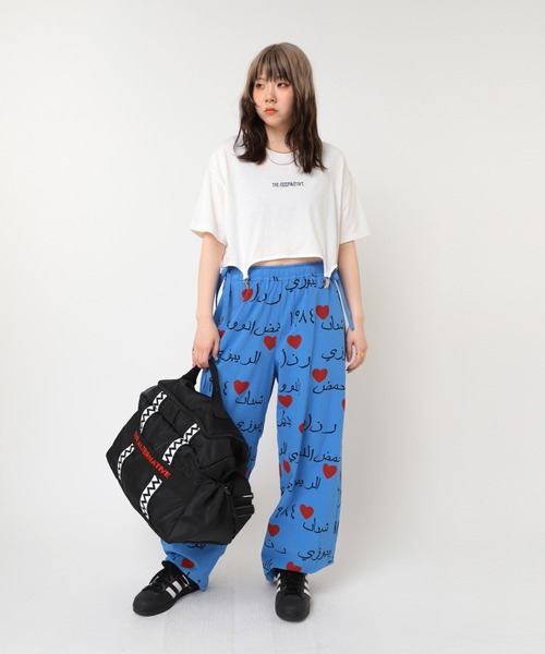 RNA(アールエヌエー)の「M2458 ガーターベルトショートT(Tシャツ/カットソー・レディース・ホワイト/ブラック/杢グレー・MEDIUM)」の10枚目の写真