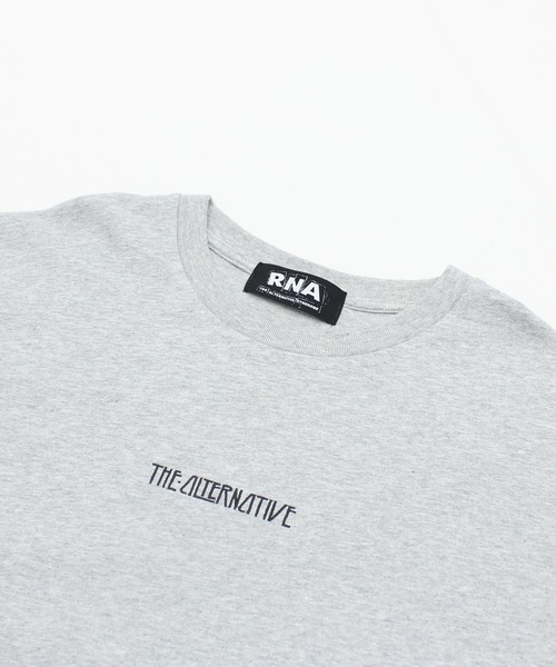 RNA(アールエヌエー)の「M2458 ガーターベルトショートT(Tシャツ/カットソー・レディース・ホワイト/ブラック/杢グレー・MEDIUM)」の18枚目の写真