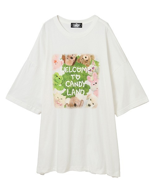 candy stripper など Tシャツ まとめ売り セール】CANDY LAND BIG BIG Tシャツ（Tシャツ/カットソー