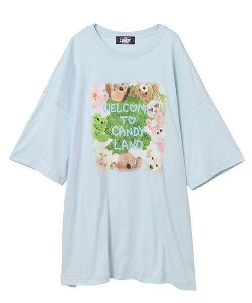 Candy Stripper - Candy stripperＴシャツ セール】CANDY SWEETIE BIG BIG Tシャツ（Tシャツ/カットソー
