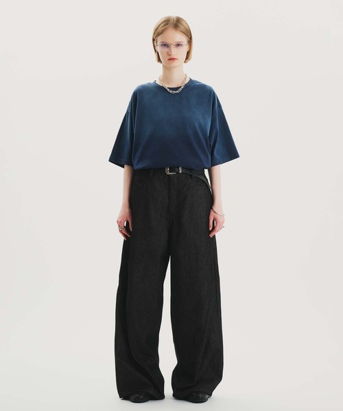 selle glant ジーンズ RIGID DENIM 3D CURVE BAGGY PANTS