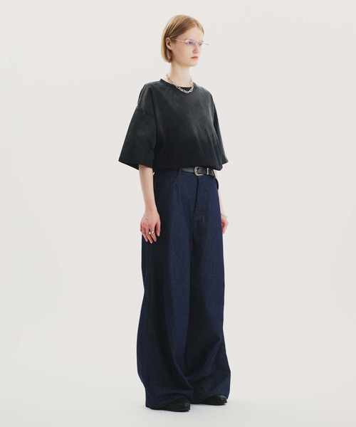 RIGID DENIM 3D CURVE BAGGY PANTS/リジットデニム3Dカーブ