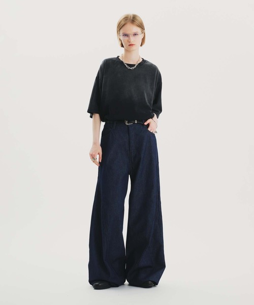 安い購入 セール】RIGID PANTS/リジットデニム3D BAGGY CURVE 3D DENIM パンツ