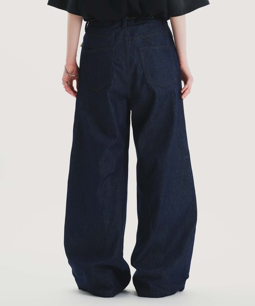 RIGID DENIM 3D CURVE BAGGY PANTS/リジットデニム3Dカーブ