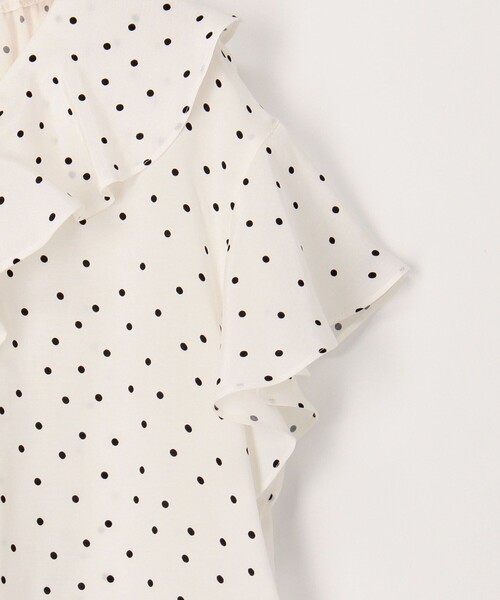 NOLLEY’S（ノーリーズ）の「2wayラッフル衿ブラウス（シャツ/ブラウス・レディース・オフホワイト/ブラック/ホワイト系その他2/ブルー系その他6/ホワイト系その他3/ブラック系その他2・38）」の13枚目の写真