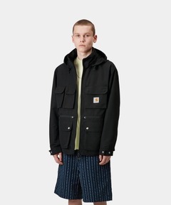 【Muji Labo】ナイロンワークブルゾン（ブラック） MUJI Labo〕紳士 ナイロンワークブルゾン（ブルゾン）｜MUJI