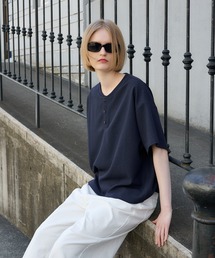Regen Glanz ヘンリーネックスウェット Mサイズ 完売品 Regen Glanz｜レーゲングランツのTシャツ/カットソー（ヘンリー