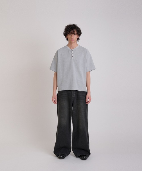 Regen Glanz（レーゲングランツ）の「thermal henry neck T