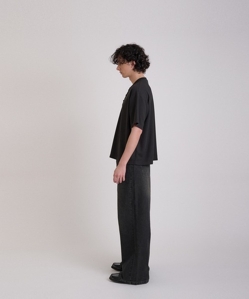 Regen Glanz（レーゲングランツ）の「thermal henry neck T‐shirt/サーマルヘンリーネックTシャツ（Tシャツ/カットソー・メンズ・ブラック/グレー/ネイビー/カーキ/アイボリー/ブラウン系その他/ブラック系その他/ブラック系その他2/レッド/サックスブルー・LARGE/MEDIUM/SMALL）」の22枚目の写真