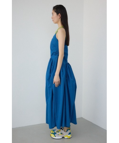 PLUS（プラス）の「【PLUS】バブルギャザーボリュームワンピース（ワンピース・レディース・ブルー/ブラック・SMALL/MEDIUM）」の20枚目の写真