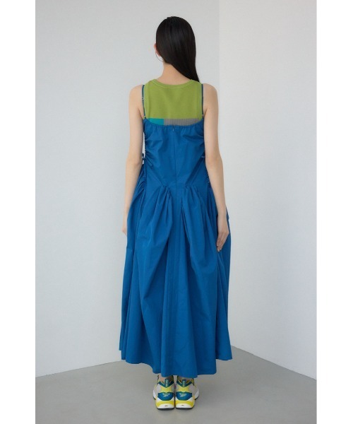 PLUS（プラス）の「【PLUS】バブルギャザーボリュームワンピース（ワンピース・レディース・ブルー/ブラック・SMALL/MEDIUM）」の21枚目の写真