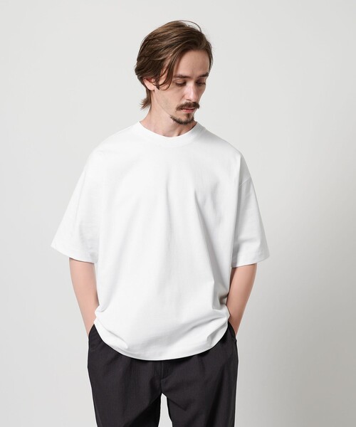 BEAUTY&YOUTH UNITED ARROWS（ビューティーアンドユースユナイテッドアローズ）の「【WEB限定】ヘビーウエイト バレル Tシャツ（Tシャツ/カットソー・メンズ・ブラック/オレンジ系その他/ホワイト/グレー・S/XL/L/M）」の12枚目の写真