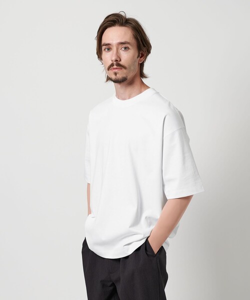 BEAUTY&YOUTH UNITED ARROWS(ビューティーアンドユースユナイテッドアローズ)の「【WEB限定】ヘビーウエイト バレル Tシャツ(Tシャツ/カットソー・メンズ・ブラック/オレンジ系その他/ホワイト/グレー/ベージュ/ライトブルー・S/XL/L/M)」の7枚目の写真