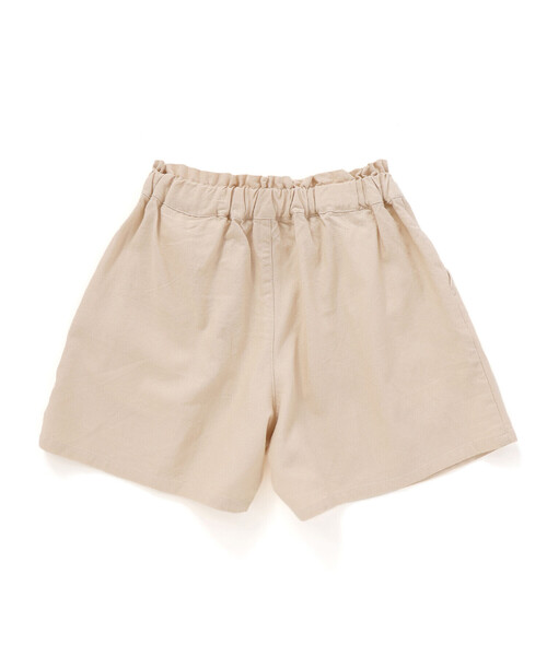 SLAP SLIP(スラップスリップ)の「【お揃い/接触冷感】無地花柄ひまわり麻レーヨンタック入りショートパンツ(90~130cm)(その他パンツ・キッズ・ベージュ/オレンジ/ピンク系その他/イエロー系その他/パープル系その他/ブルー系その他2・120cm/130cm/100cm/110cm/90cm)」の19枚目の写真