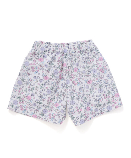 SLAP SLIP(スラップスリップ)の「【お揃い/接触冷感】無地花柄ひまわり麻レーヨンタック入りショートパンツ(90~130cm)(その他パンツ・キッズ・ベージュ/オレンジ/ピンク系その他/イエロー系その他/パープル系その他/ブルー系その他2・120cm/130cm/100cm/110cm/90cm)」の13枚目の写真