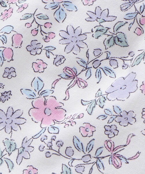 SLAP SLIP(スラップスリップ)の「【お揃い/接触冷感】無地花柄ひまわり麻レーヨンタック入りショートパンツ(90~130cm)(その他パンツ・キッズ・ベージュ/オレンジ/ピンク系その他/イエロー系その他/パープル系その他/ブルー系その他2・120cm/130cm/100cm/110cm/90cm)」の14枚目の写真