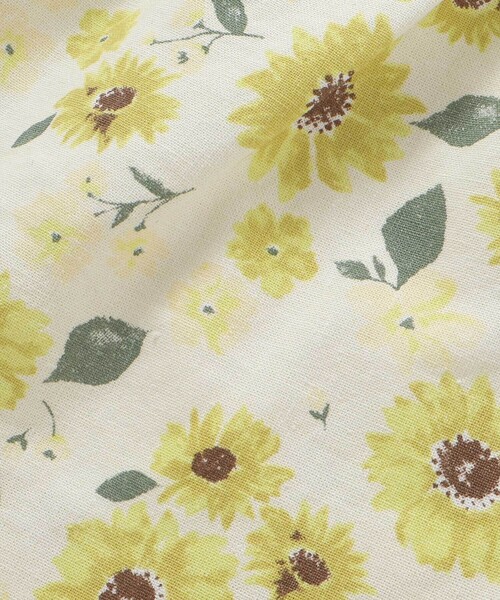 SLAP SLIP(スラップスリップ)の「【お揃い/接触冷感】無地花柄ひまわり麻レーヨンタック入りショートパンツ(90~130cm)(その他パンツ・キッズ・ベージュ/オレンジ/ピンク系その他/イエロー系その他/パープル系その他/ブルー系その他2・120cm/130cm/100cm/110cm/90cm)」の16枚目の写真