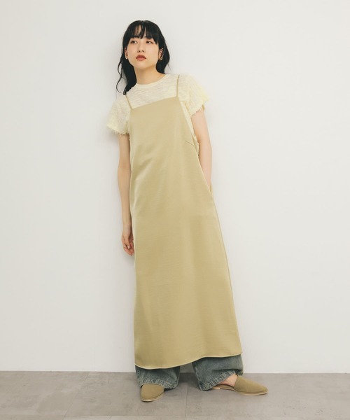 KBF（ケイビーエフ）の「ミニフリンジニットTEE（ニット/セーター・レディース・ネイビー/オレンジ系その他/イエロー系その他・ONE）」の9枚目の写真