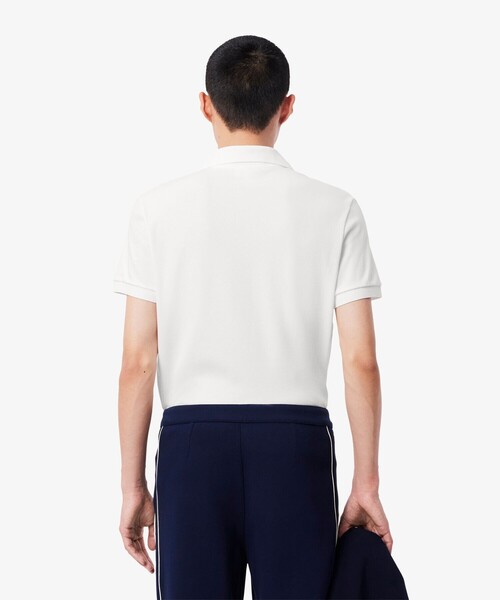 LACOSTE(ラコステ)の「オープンカラーポロシャツ(ポロシャツ・メンズ・ネイビー/ホワイト/ブラウン・3/2/5/4)」の12枚目の写真