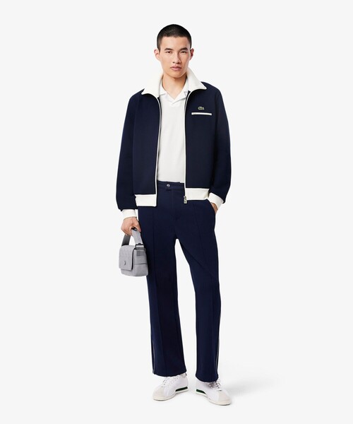 LACOSTE(ラコステ)の「オープンカラーポロシャツ(ポロシャツ・メンズ・ネイビー/ホワイト/ブラウン・3/2/5/4)」の15枚目の写真