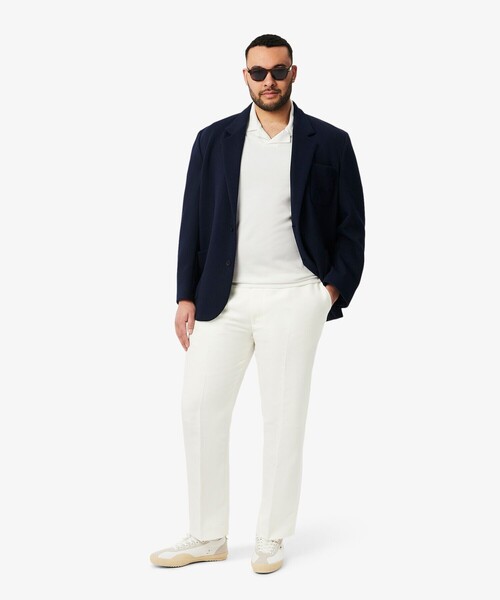 LACOSTE(ラコステ)の「オープンカラーポロシャツ(ポロシャツ・メンズ・ネイビー/ホワイト/ブラウン・3/2/5/4)」の16枚目の写真